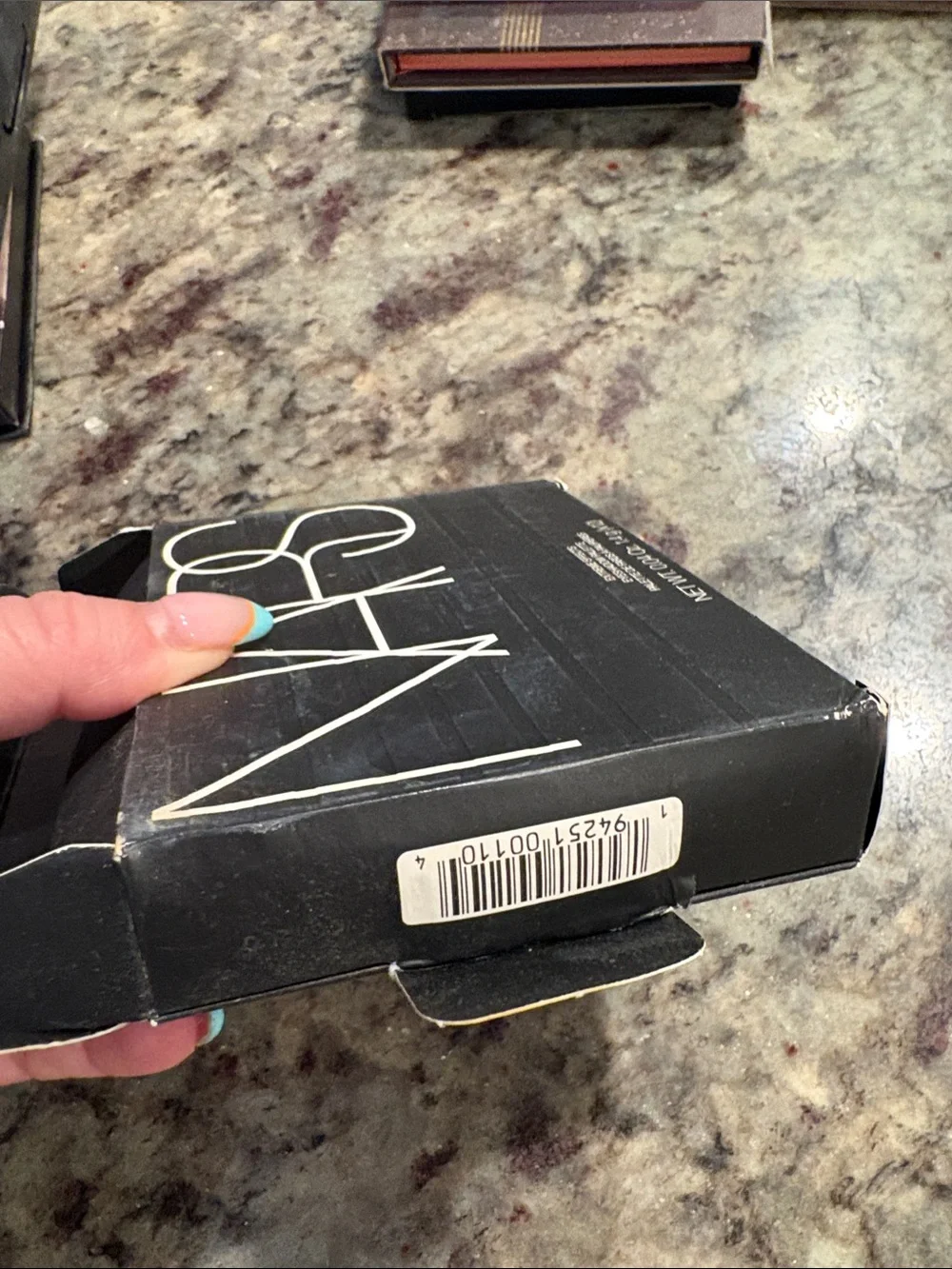 NARS Extreme Effects Eyeshadow Palette - Black Packaging